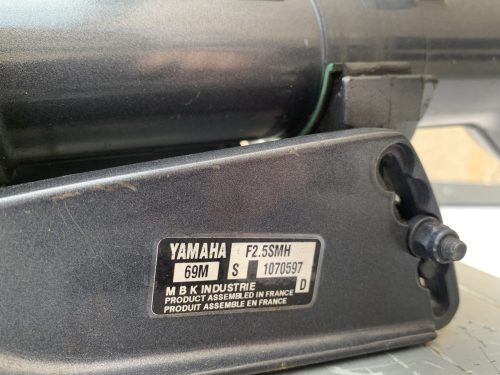 YAMAHA USAGÉ 2.5 HP 2012