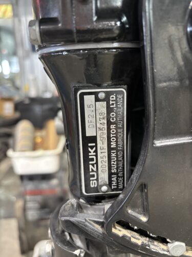 SUZUKI 2.5 HP USAGÉ